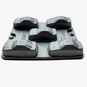 Nascar Racecars Jello Jiggler Mold